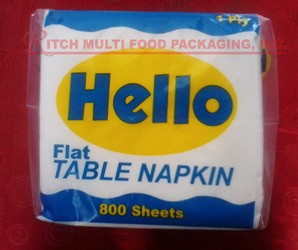 Hello table flat table napkin 800 sheets