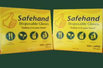 Safehand Gloves for sale in Quezon City, Philippines