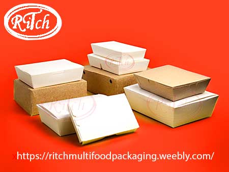 Take out paper boxes supplier, Ritch Multi-Food Packaging